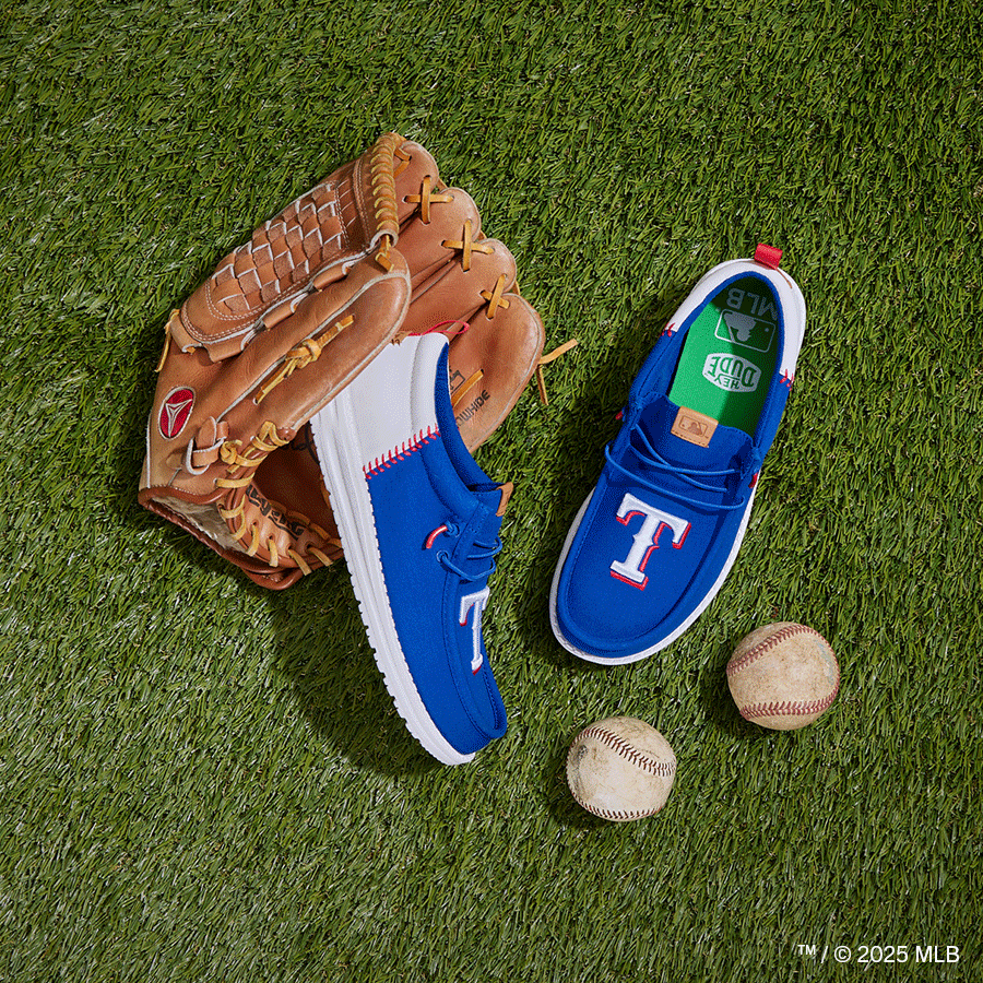 MLB Rangers Wally Funk - Rangers Royal/White - Image 2