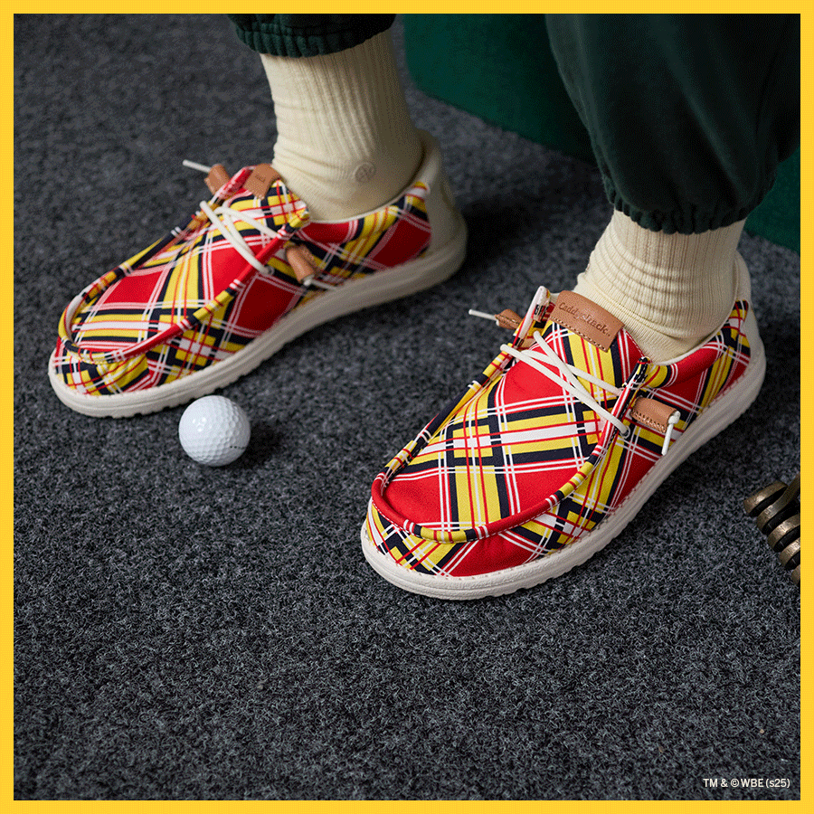Wally Caddyshack Plaid - Black/Red/Yellow - Image 2