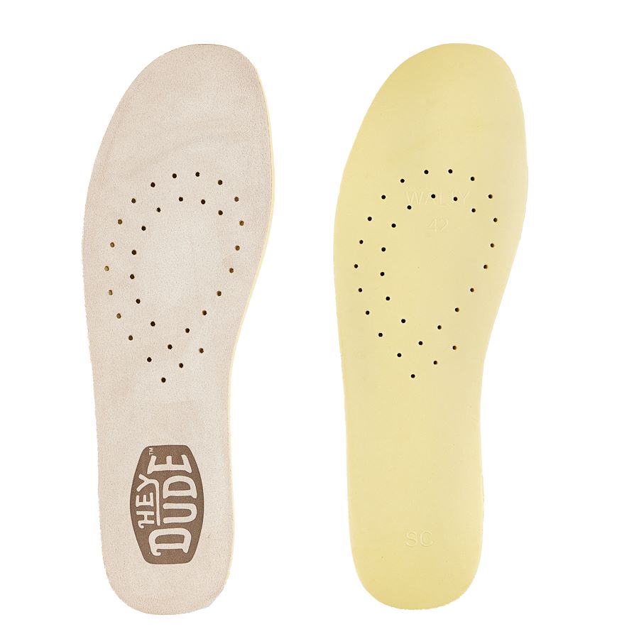 Men's Micro Suede Insoles ÿ Tan