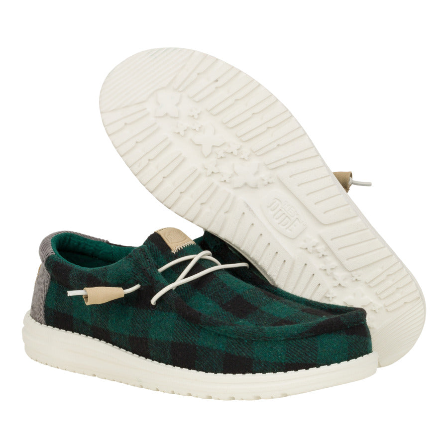 Wally Buffalo Plaid - Hunter Green - Image 4