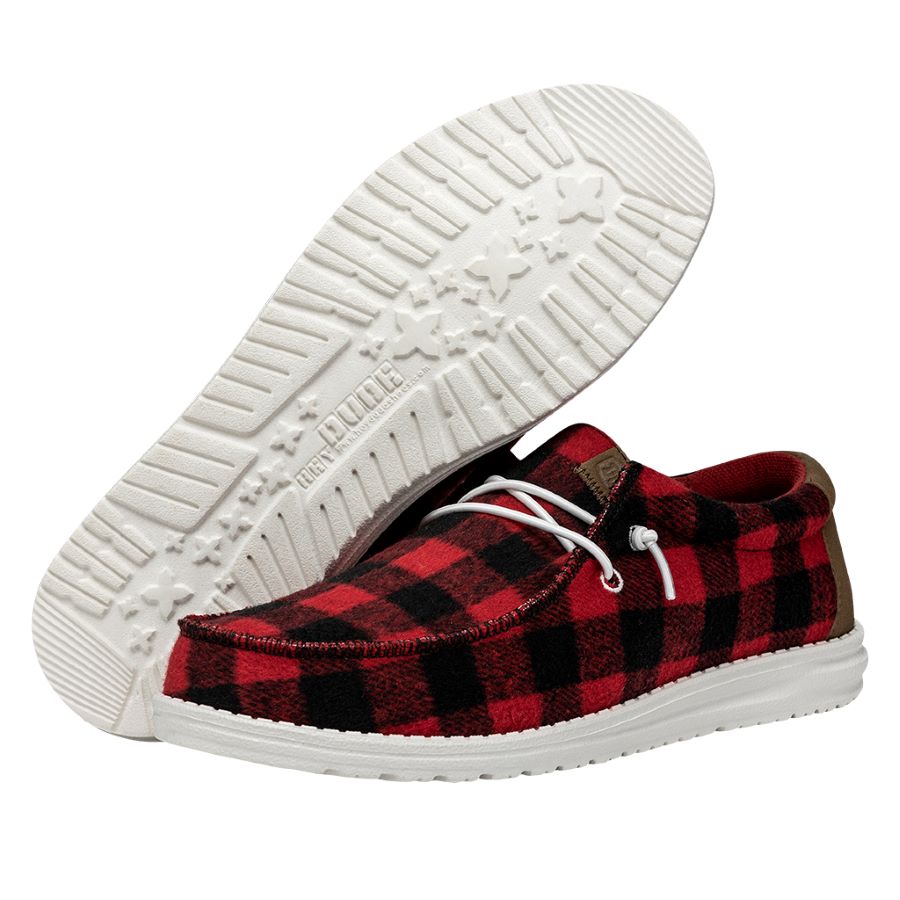 Wally Buffalo Plaid ÿ Red and Black Plaid - Image 3