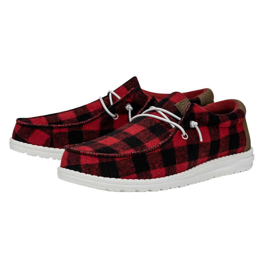 Wally Buffalo Plaid ÿ Red and Black Plaid - Image 2