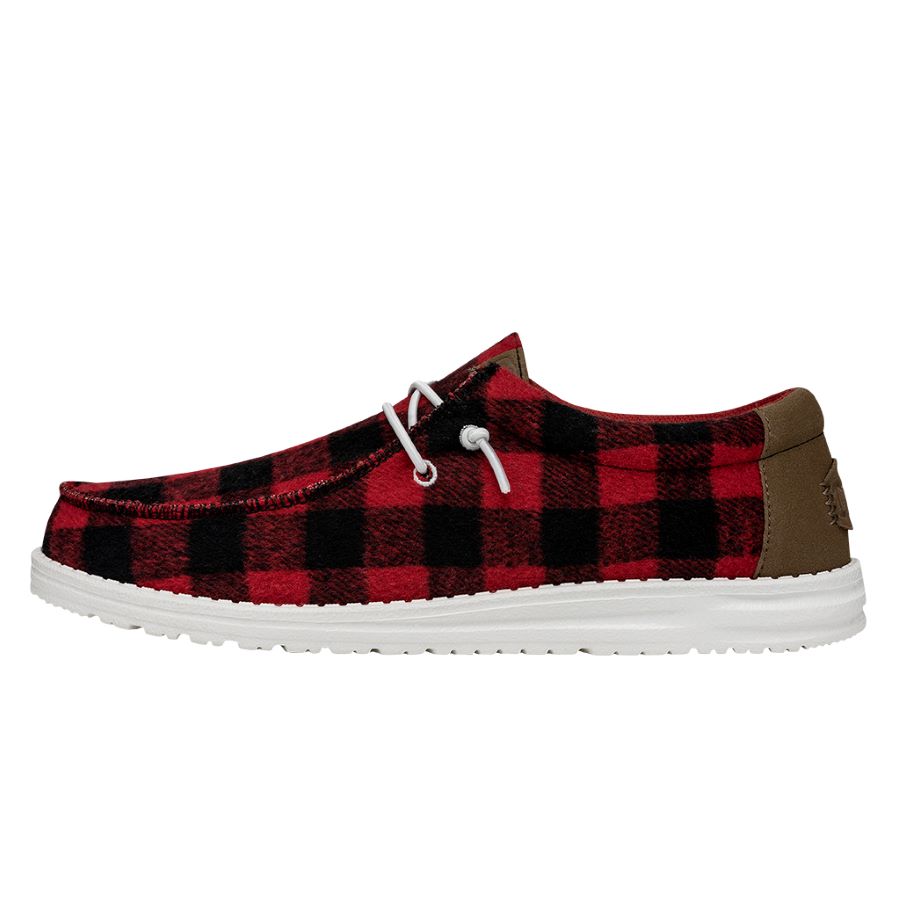 Wally Buffalo Plaid ÿ Red and Black Plaid