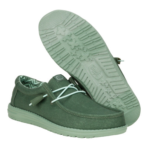 Wally Stretch Canvas - Duck Green/Iceberg Green - Image 3