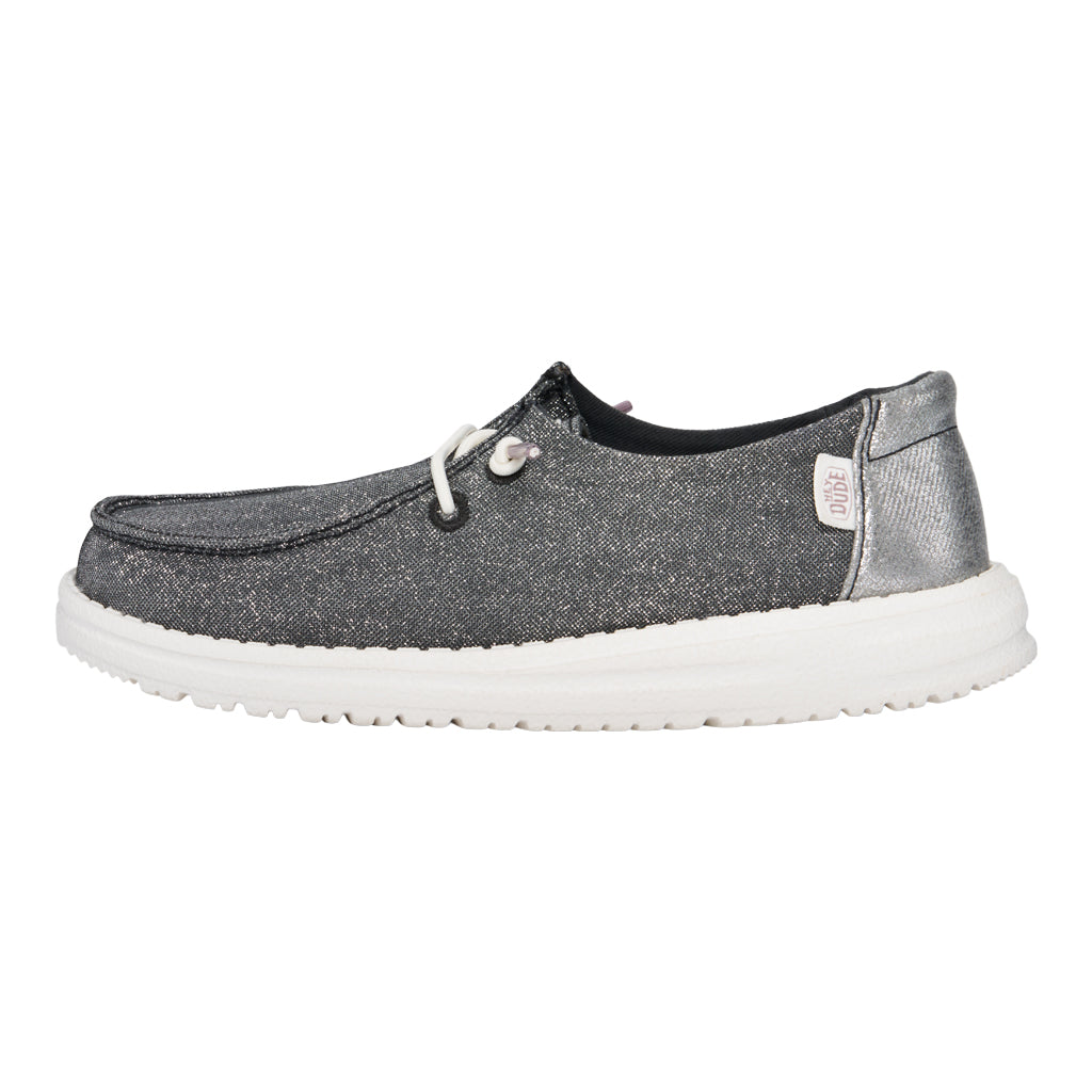 Wendy Youth Metallic Sparkle ÿ Charcoal