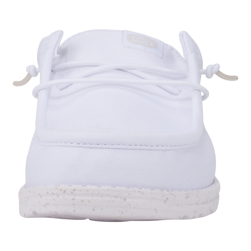 Wally Slip Stretch Canvas - White/White - Image 5