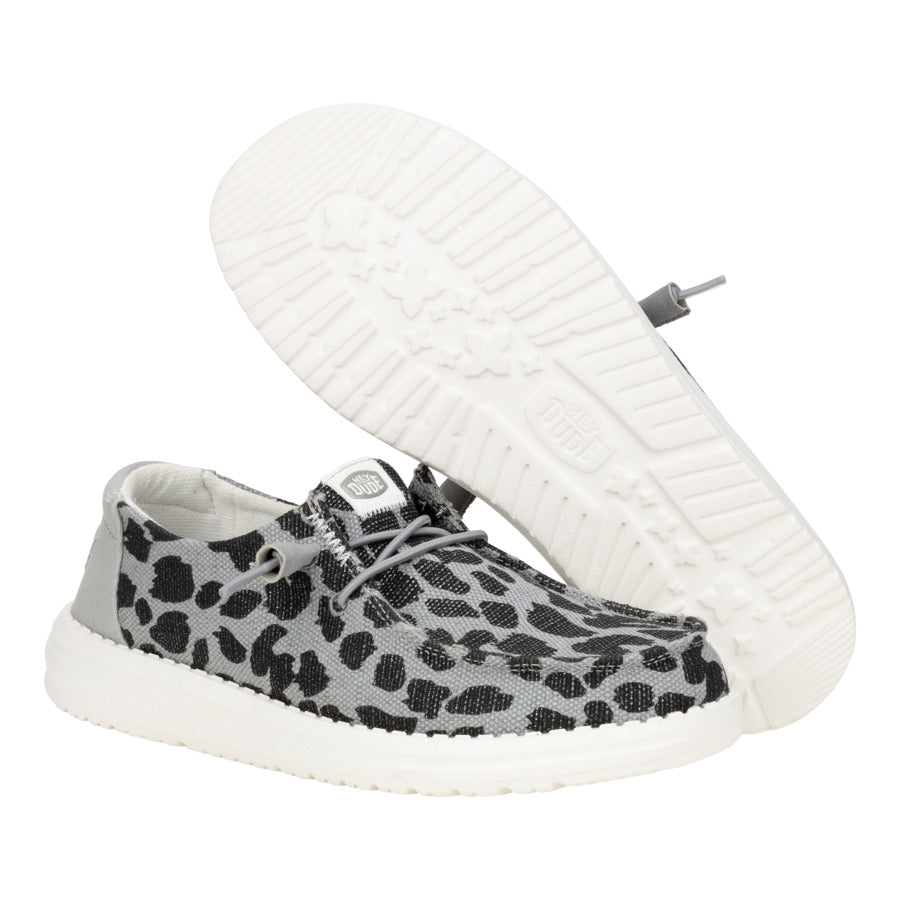 Wendy Leopard Sparkle ÿ Black/Grey - Image 3