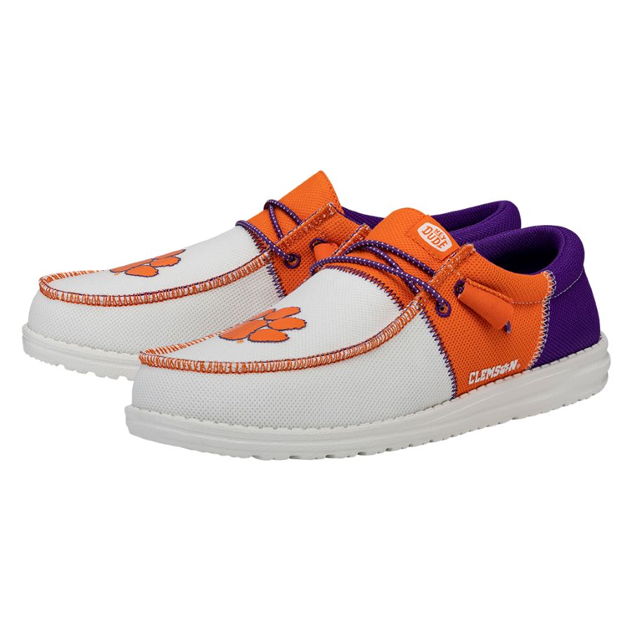 Men-s Wally Tri Clemson - Clemson Orange/Purple - Image 3