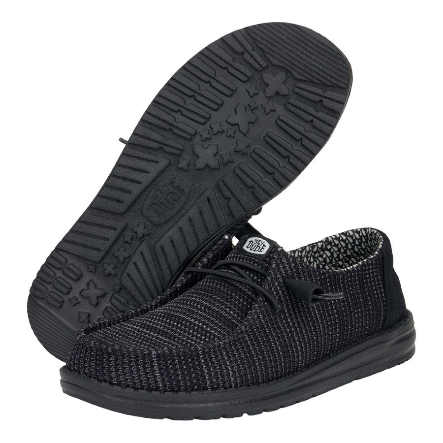 Wendy Stretch Sox Wide ÿ Black/Black - Image 4