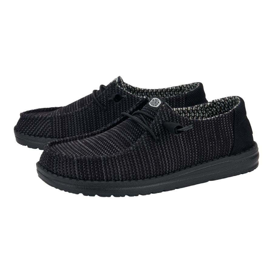 Wendy Stretch Sox Wide ÿ Black/Black - Image 2