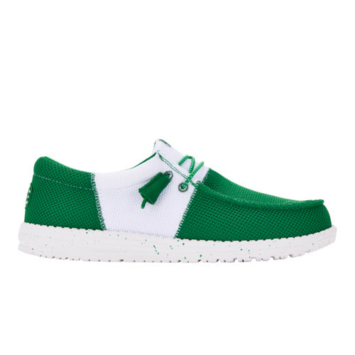 Wally Tri Varsity Mesh - Green/White - Image 8