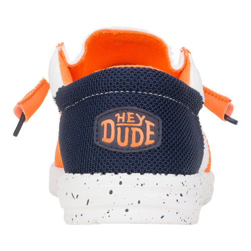 Wally Tri Varsity Mesh - Orange/White - Image 5