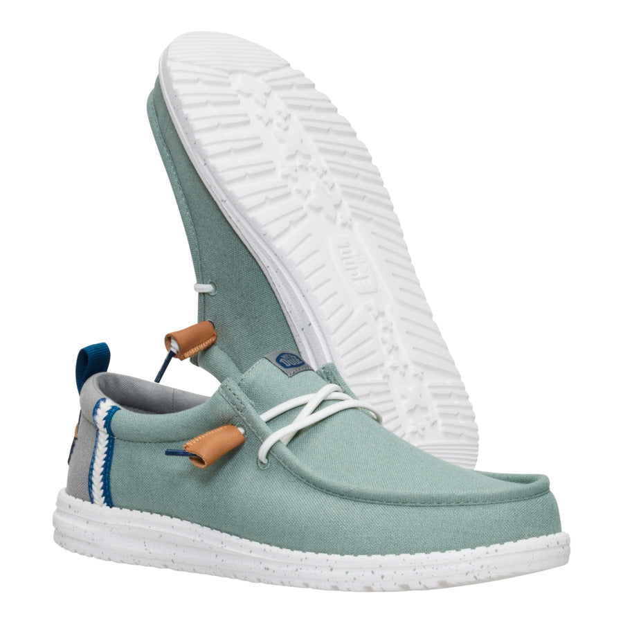 Wally Craft Linen - Iceberg Green/Moon Grey - Image 3