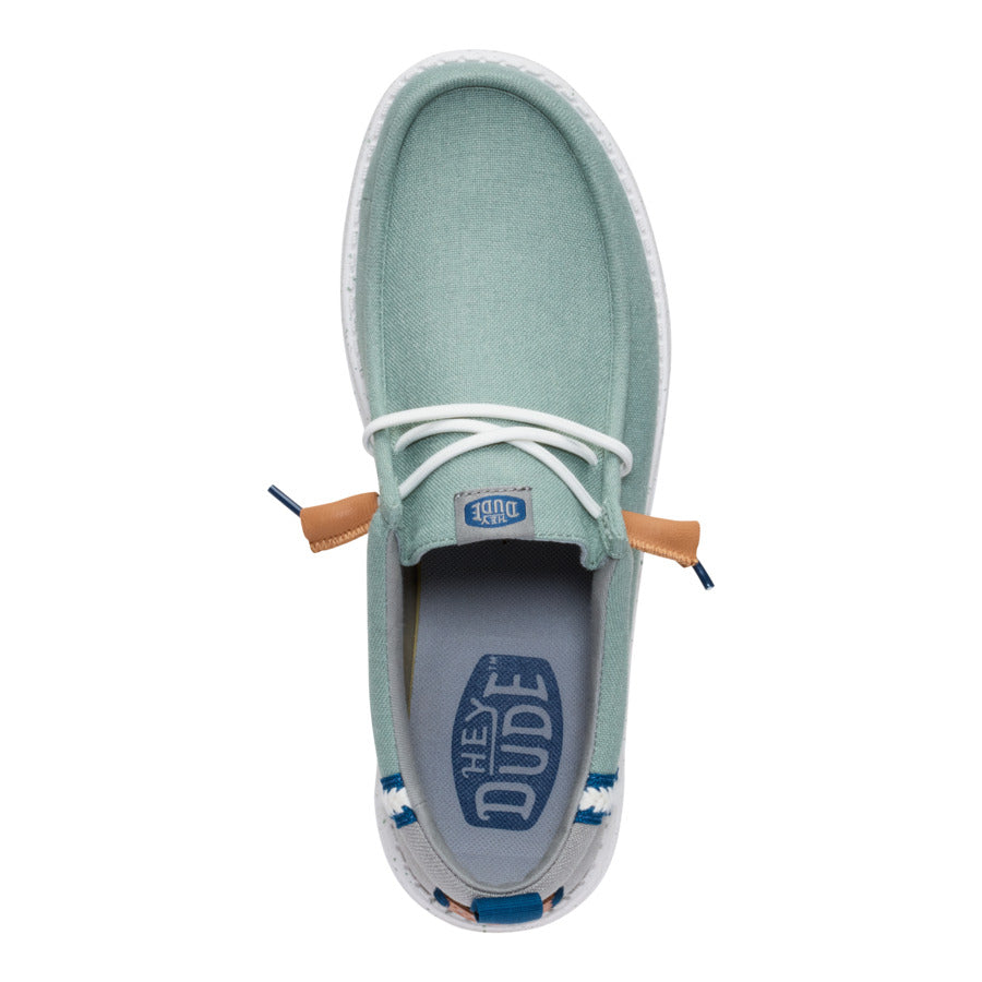 Wally Craft Linen - Iceberg Green/Moon Grey - Image 6