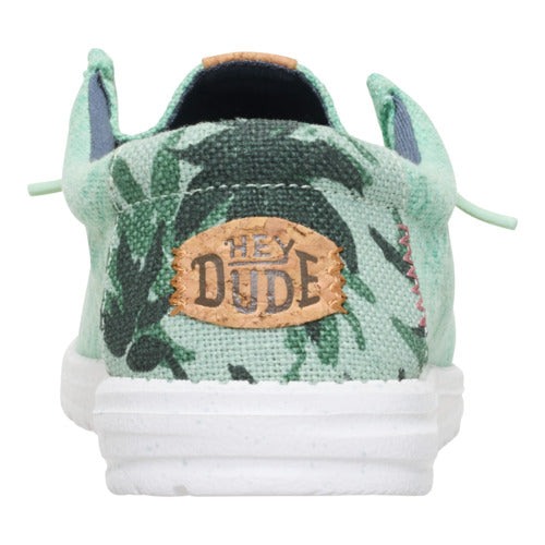 Wally Palm Jute - Dawn Blue/Celadon Green - Image 5