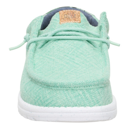 Wally Palm Jute - Dawn Blue/Celadon Green - Image 4