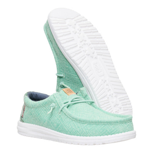 Wally Palm Jute - Dawn Blue/Celadon Green - Image 3