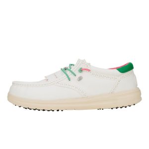 Wally Golf Classic ÿ White/Green Tambourine