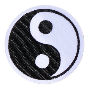 Yin Yang Patch ÿ Yin Yang Black/White