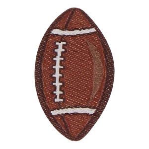 Football Patch ÿ Football Brown/White