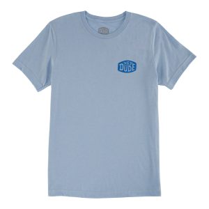 Go To Buckle Tee ÿ Light Blue