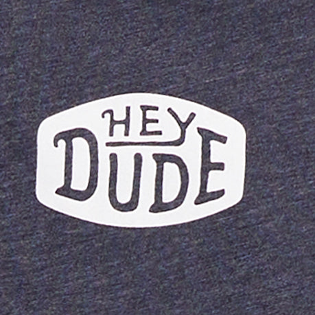 Go To Buckle Tee ÿ Navy/Heather - Image 2