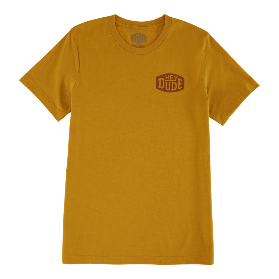Go To Buckle Tee ÿ Mustard