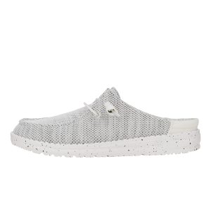 Wendy Slip Stretch Sox ÿ Stone White