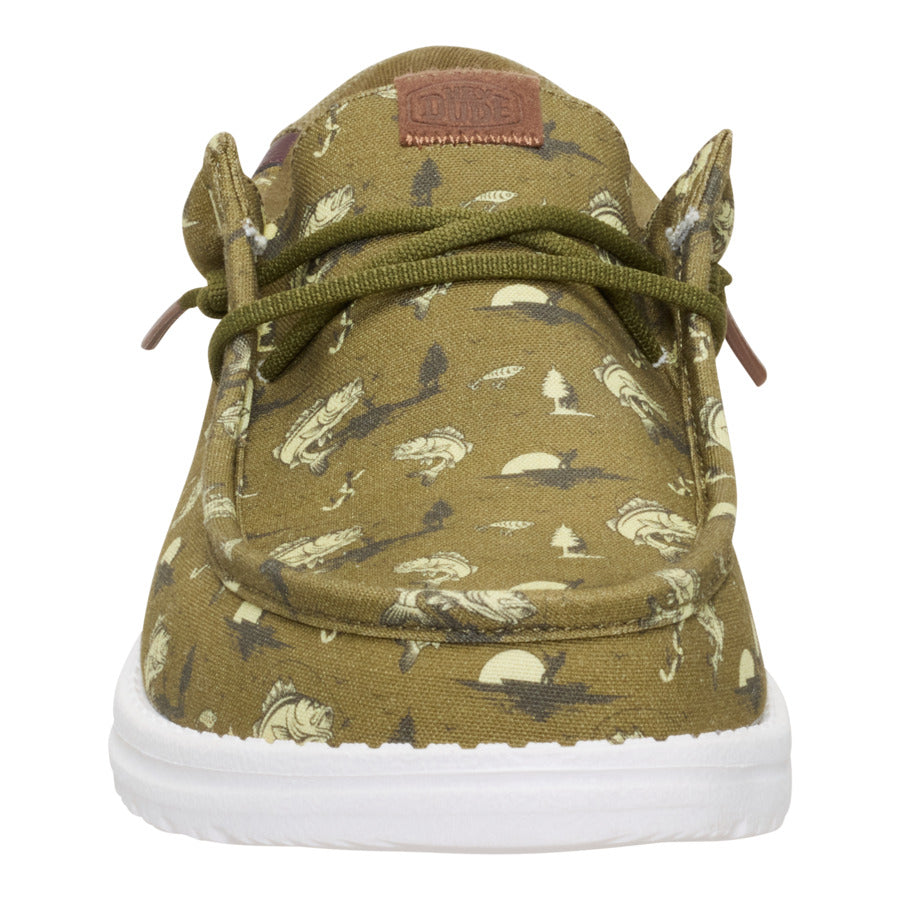 Wally Bass - Burnt Olive/Dark Olive - Image 4