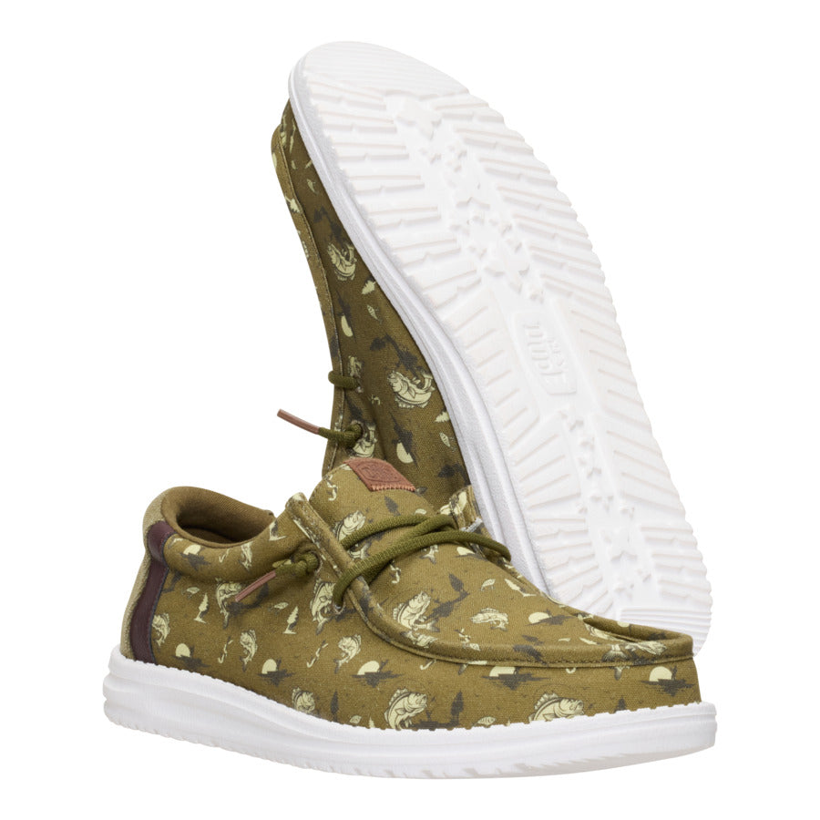 Wally Bass - Burnt Olive/Dark Olive - Image 3