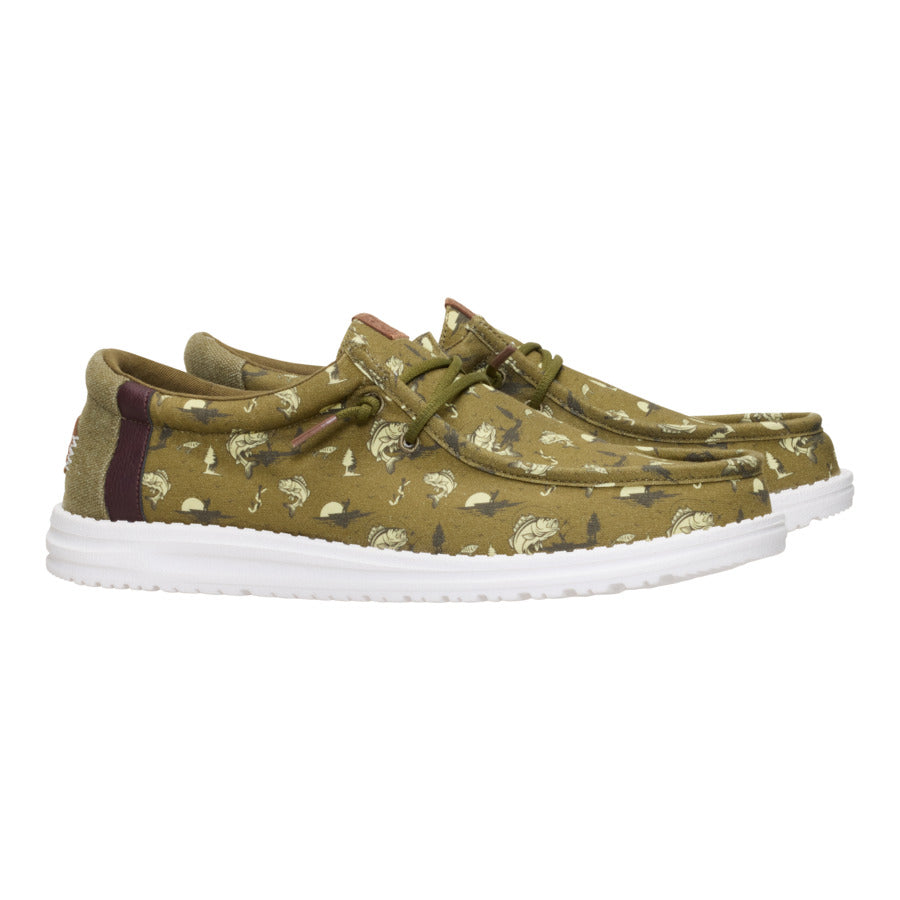 Wally Bass - Burnt Olive/Dark Olive - Image 2