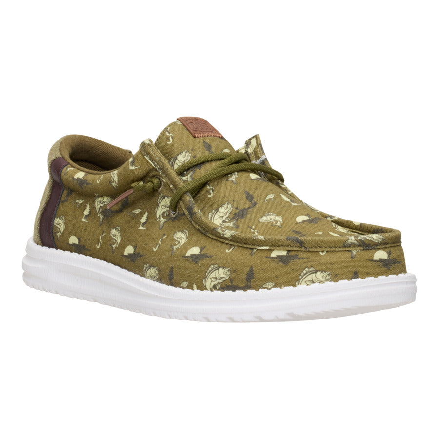 Wally Bass - Burnt Olive/Dark Olive - Image 7
