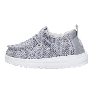 LilDude Slip On Core ÿ Grey/White