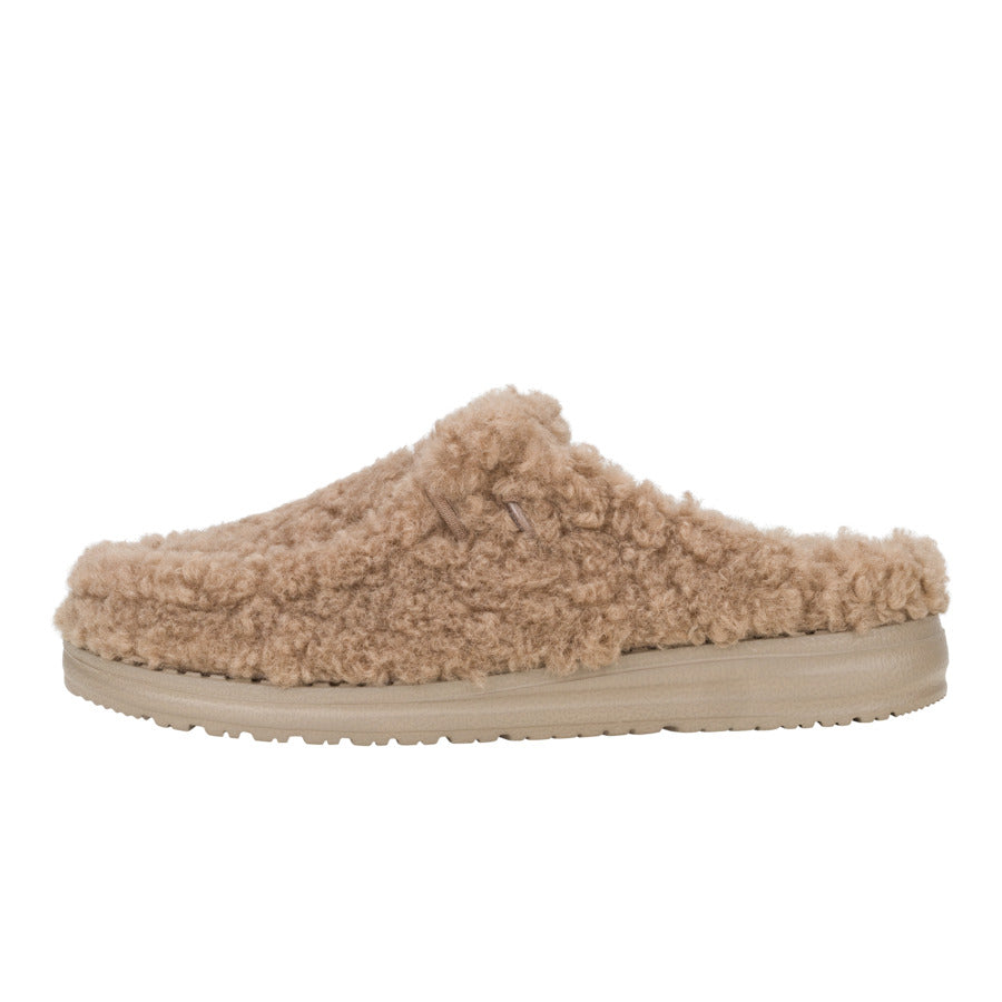 Wendy Slipper ÿ Cozy Timber Wolf