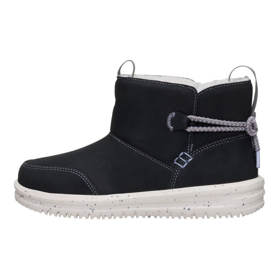 Camden Bow Boot Youth Cozy ÿ Black