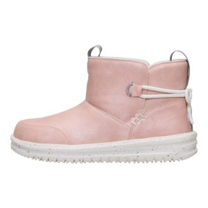 Camden Bow Boot Youth Cozy ÿ Sparkle Pink