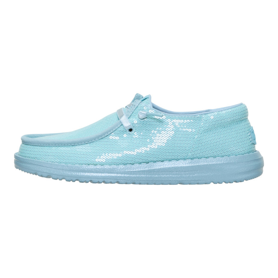 Wendy Funk Mono Sequin ÿ Tourmaline Blue