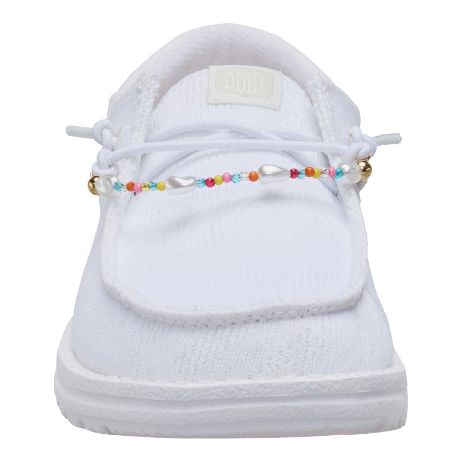 Wendy Funk Mesh Shoelry ÿ White - Image 4