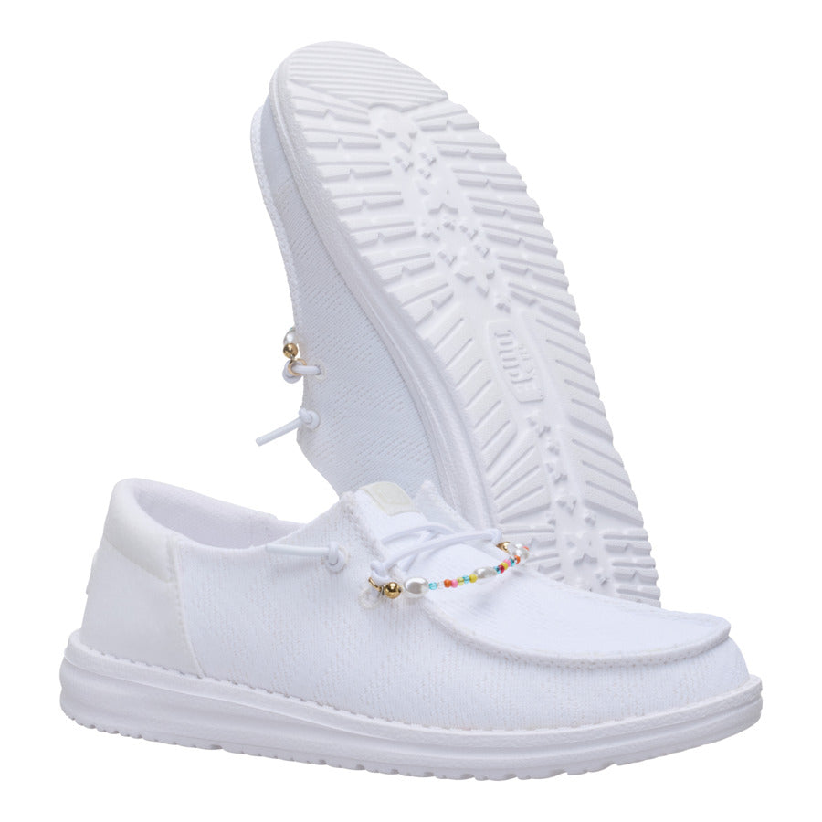 Wendy Funk Mesh Shoelry ÿ White - Image 3