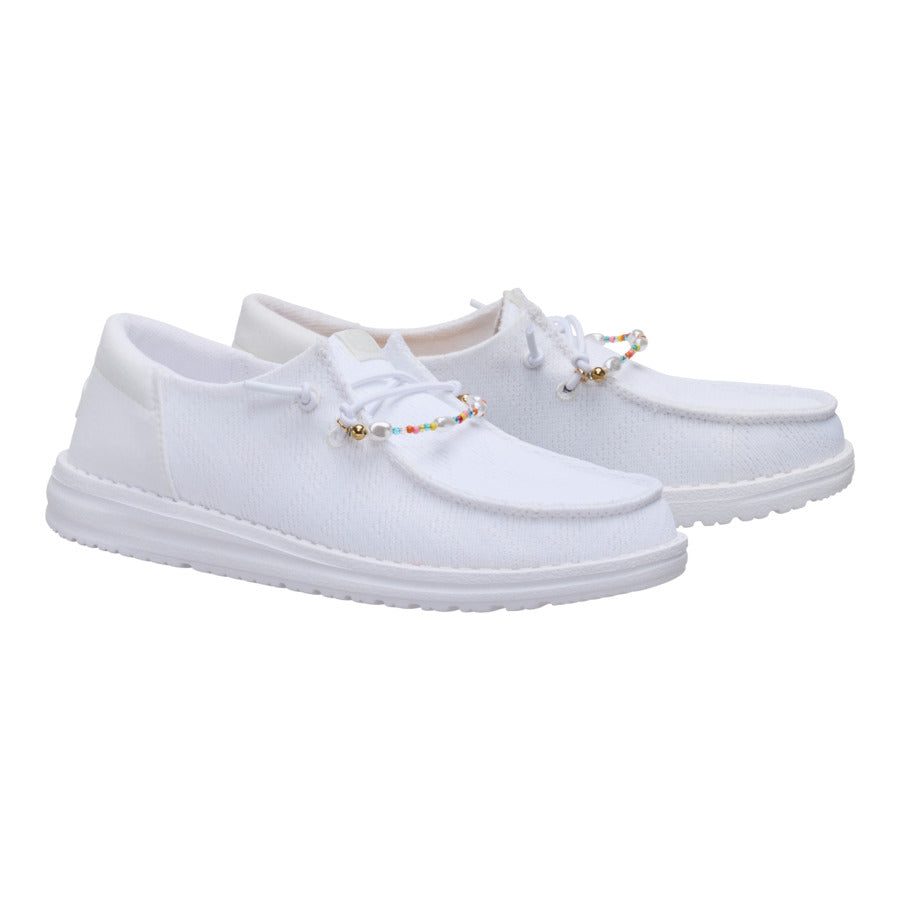 Wendy Funk Mesh Shoelry ÿ White - Image 2