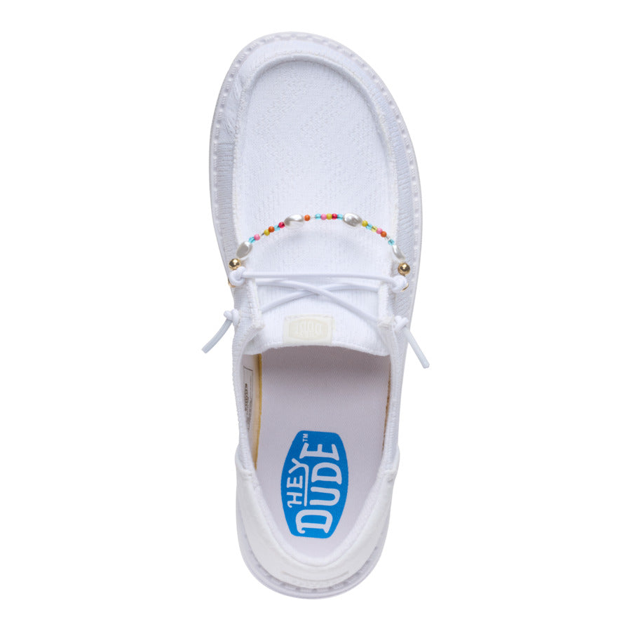 Wendy Funk Mesh Shoelry ÿ White - Image 6