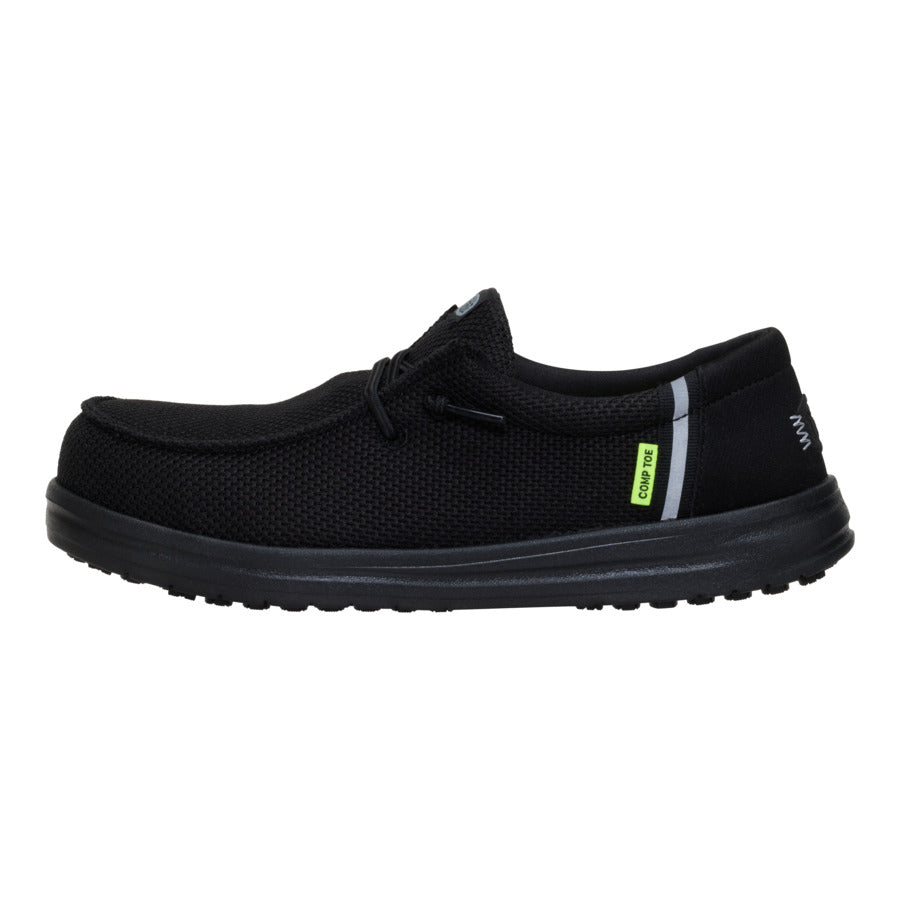 Wendy Work Comp Toe ÿ Black/Black