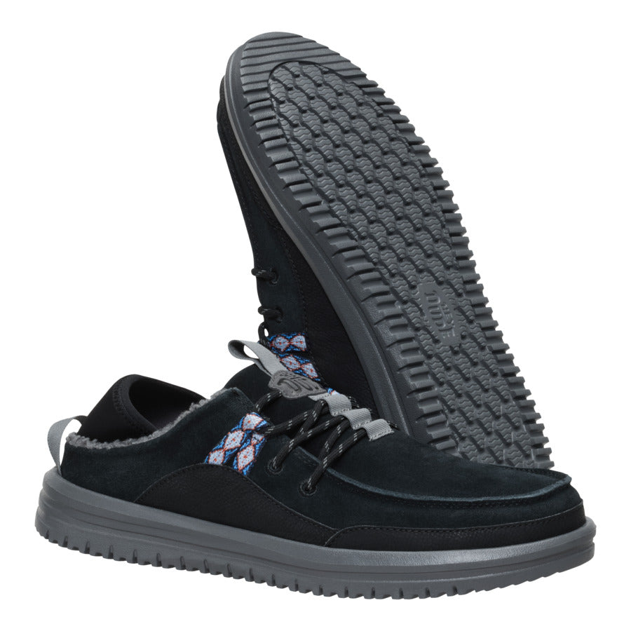 Bradley Blipper Suede - Black/Smoke Grey - Image 3