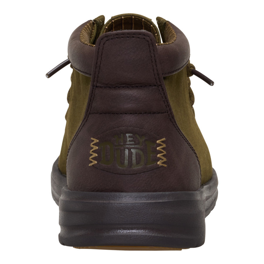 Wally Mid Gripr Vin Classic - Dark Olive/Mole Brown - Image 5