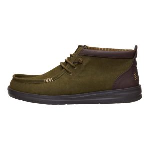 Wally Mid Gripr Vin Classic ÿ Dark Olive/Mole Brown