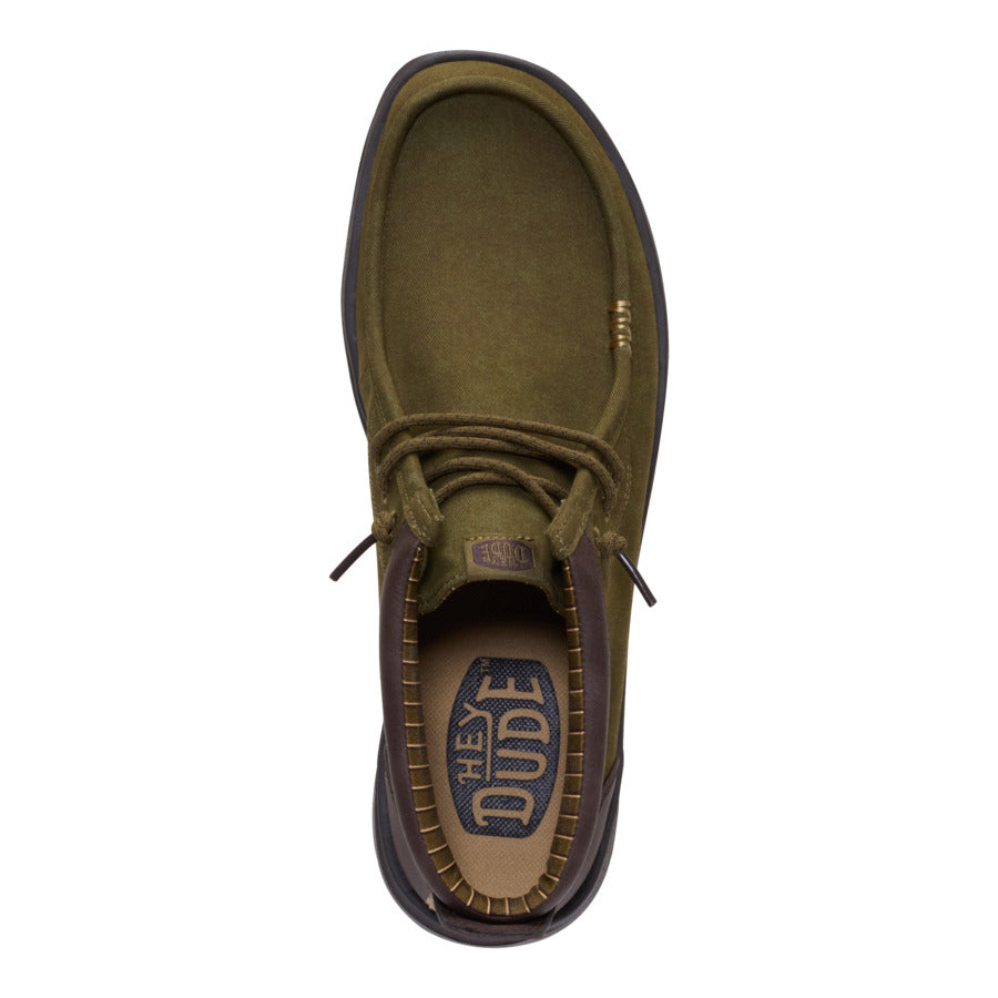 Wally Mid Gripr Vin Classic - Dark Olive/Mole Brown - Image 6