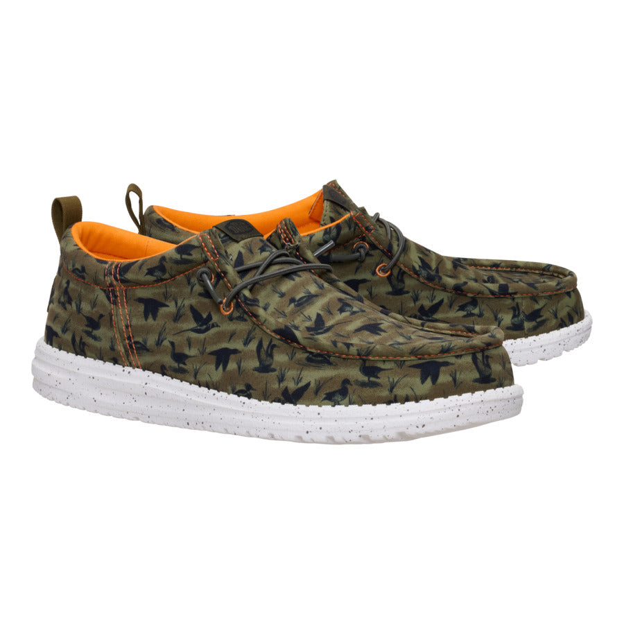 Wally Funk Duck Print - Dark Olive/Multi - Image 2
