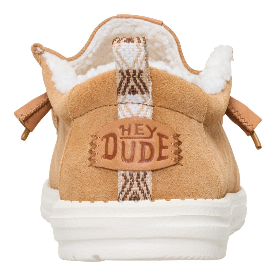 Wally Suede Shearling ÿ Lion Orange/Multi - Image 5