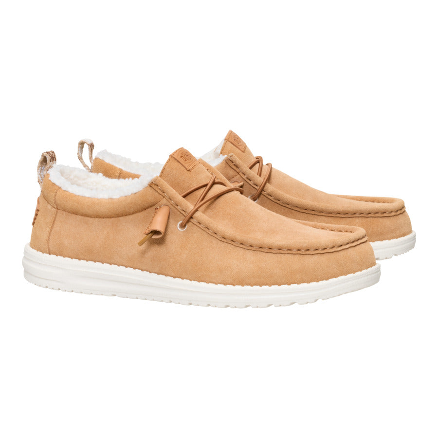 Wally Suede Shearling ÿ Lion Orange/Multi - Image 2