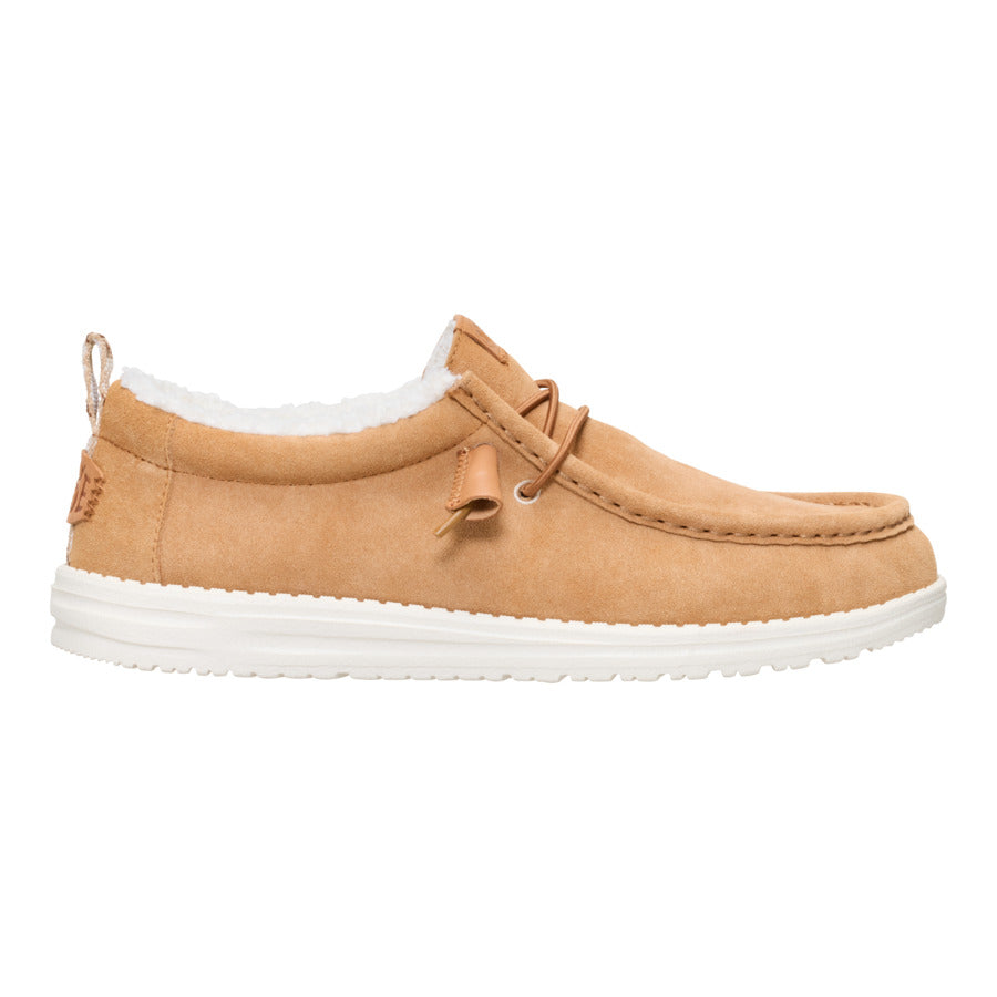 Wally Suede Shearling ÿ Lion Orange/Multi - Image 8